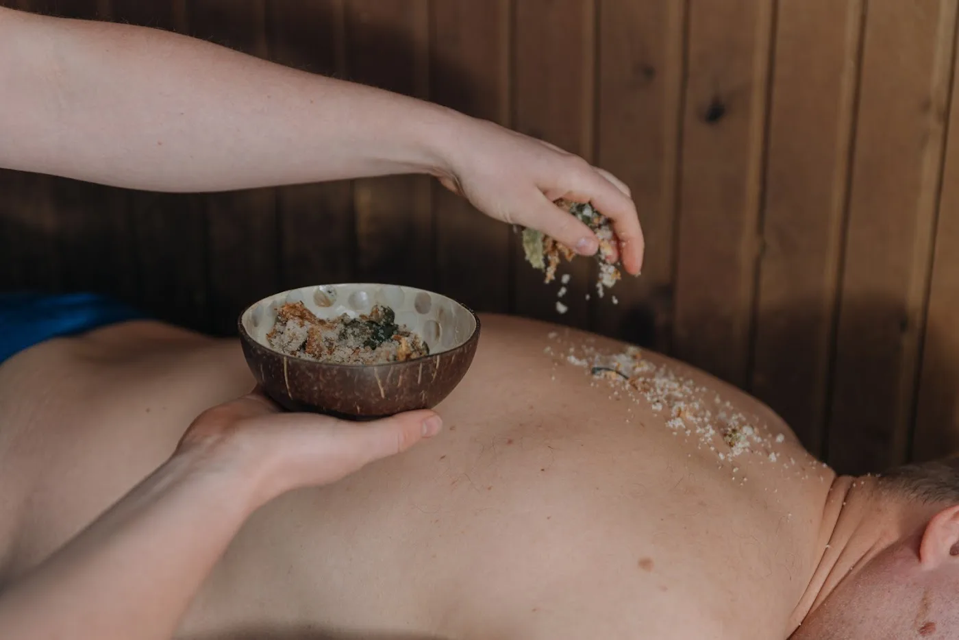 Latvian sauna ritual