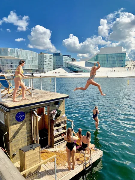 KOK Oslo Badstue, Langkaia