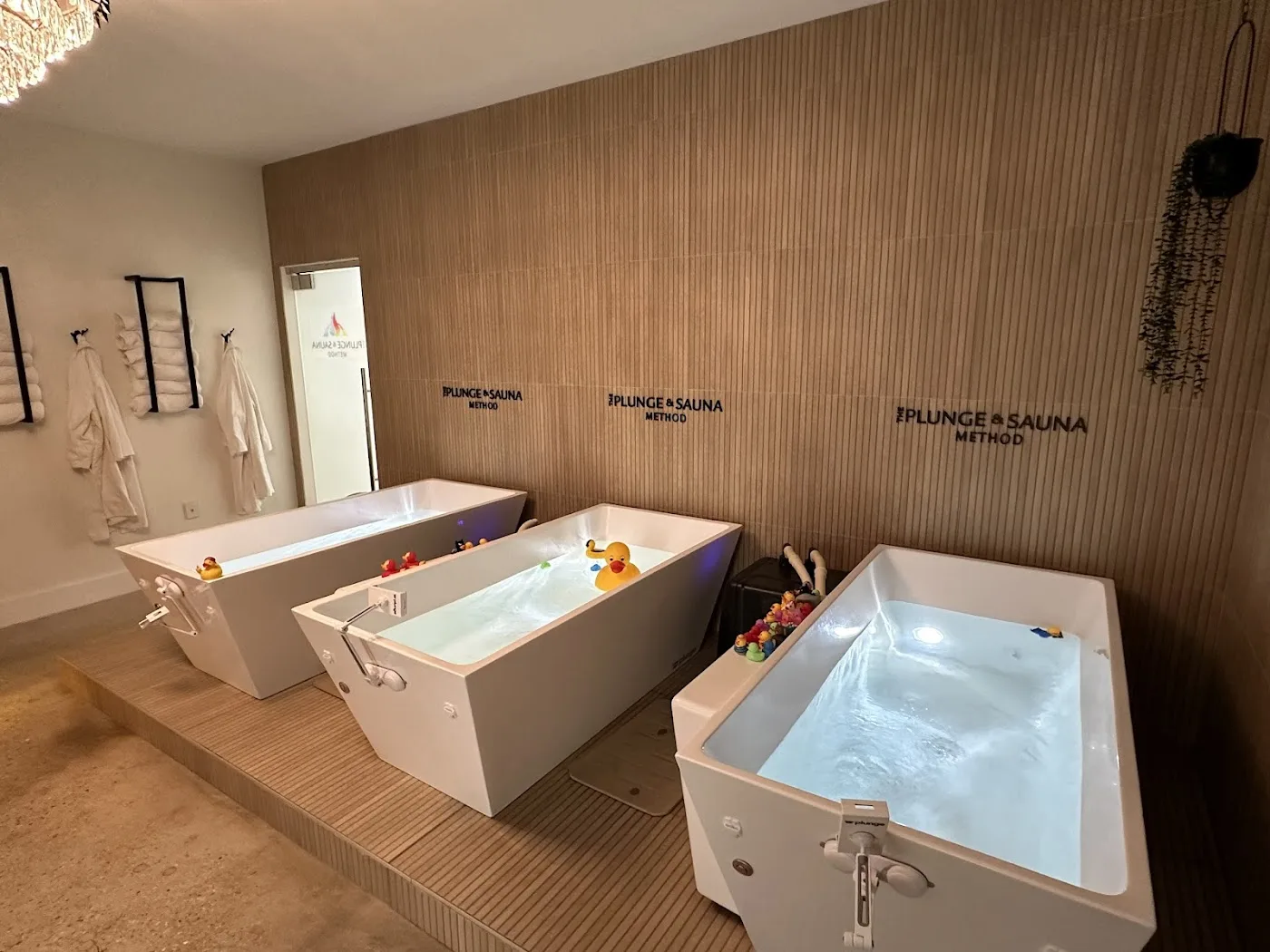 The Plunge and Sauna Method